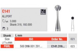 Fraises C141.316.023 EDENTA (x3)