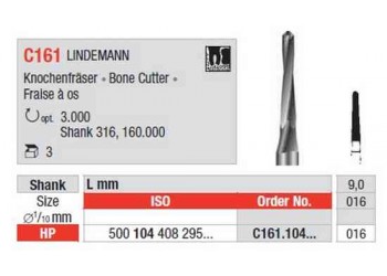 Fraises C161.104.016 EDENTA (x3)