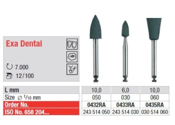 Polissoirs EXA DENTAL - EDENTA