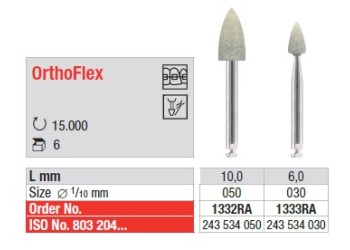 Polissoirs ORTHOFLEX - EDENTA