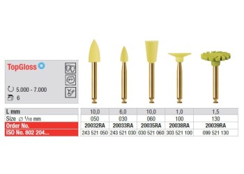Polissoirs TOPGLOSS - EDENTA
