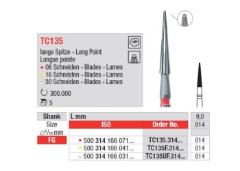 Fraises TC135.314 - EDENTA