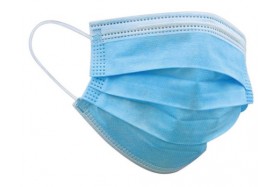 Masque chirurgical &agrave; &eacute;lastiques